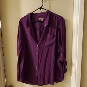 Quarter sleeve blouse